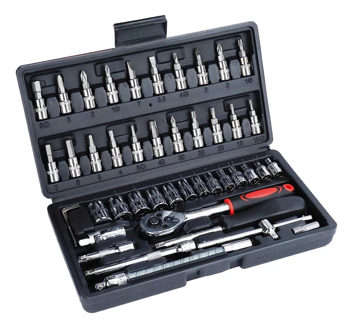 🥇 KIT TALADRO DEWALT + 2 BATERÍAS + KIT HERRAMIENTA