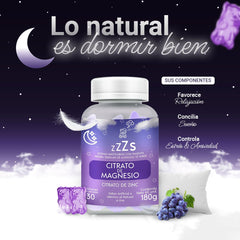 ZenMag Citrato de Magnesio Mega Concentrado Premium Importado Americano 100 Capsulas
