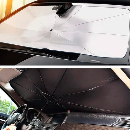 Sombrilla Parasol Plegable Anti Rayos UV + Funda de Regalo