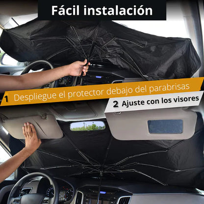 Sombrilla Parasol Plegable Anti Rayos UV + Funda de Regalo