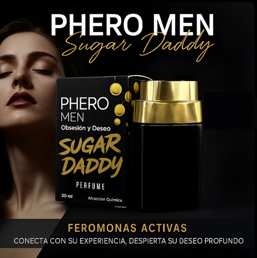 PHEROMEN SUGGAR DADDY PERFUME DE FEROMONAS PURAS 🔥