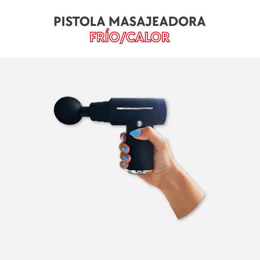 Pistola de masaje muscular
