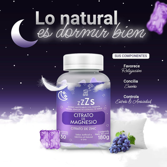 ZenMag Citrato de Magnesio Mega Concentrado Premium Importado Americano 100 Capsulas