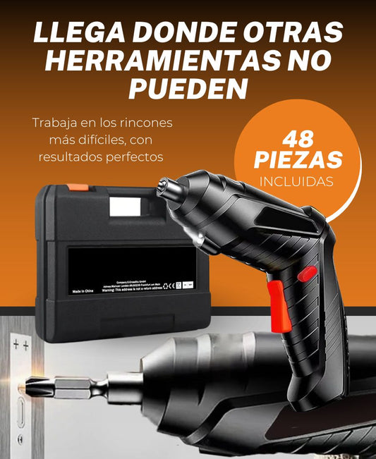 💥 Destornillador Eeléctrico - Set profesional 🔧